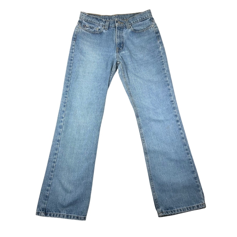 Polo Jeans Co Ralph Lauren 87 Bootcut Jeans Light Wash Blue Denim‎ Womens 4x29